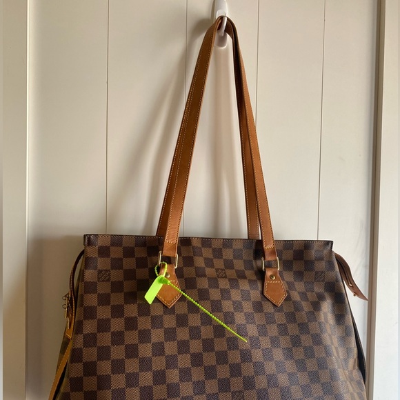 Louis Vuitton Limited Edition Centenaire Damier Columbine Zip Shoulder Bag - Picture 12 of 16